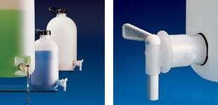Bidon HDPE avec robinet 10L - Matériel de Laboratoire, bidon avec robinet 
